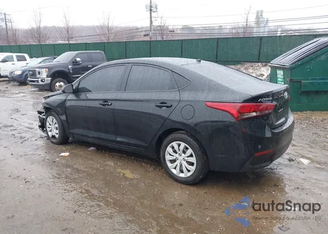 2020 Hyundai Accent Se z USA, uszkodzony, nr VIN 3KPC24A66LE095905